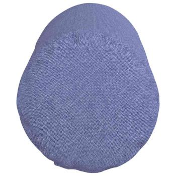 Bolsterkissen 2 pcs Jeans blau Ø 15 x 40 cm Stoff