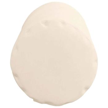 Bolsterkissen 2 pcs Beige Ø 15 x 40 cm Mikrofaserstoff