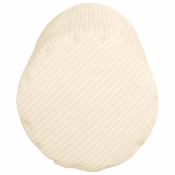 Bolsterkissen 2 pcs Creme Ø 15 x 40 cm Cordstoff