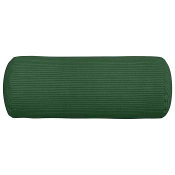 Bolsterkissen 2 pcs Dunkelgrün Ø 15 x 40 cm Cordstoff