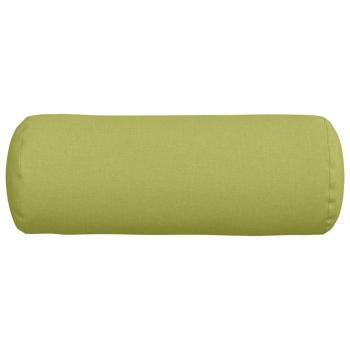 Bolsterkissen 2 pcs Hellgrün Ø 25 x 70 cm Stoff