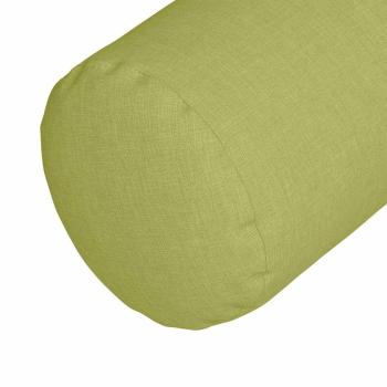 Bolsterkissen 2 pcs Hellgrün Ø 25 x 70 cm Stoff