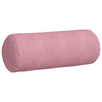 Bolsterkissen 2 pcs Rosa Ø 25 x 70 cm Cordstoff