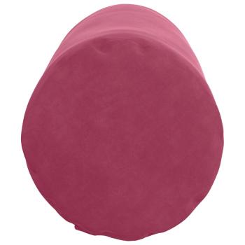 Bolsterkissen 2 pcs Weinrot Ø 25 x 70 cm Cordstoff
