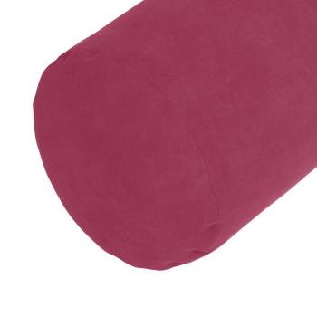 Bolsterkissen 2 pcs Weinrot Ø 25 x 70 cm Cordstoff
