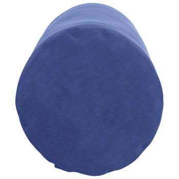 Bolsterkissen 2 Stück Polizeiblau Ø 25 x 70 cm Cordstoff