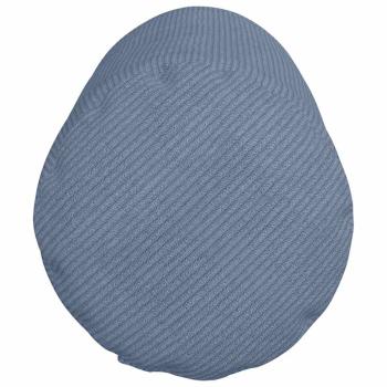 Bolsterkissen 2 pcs Blau Ø 25 x 70 cm Cordstoff