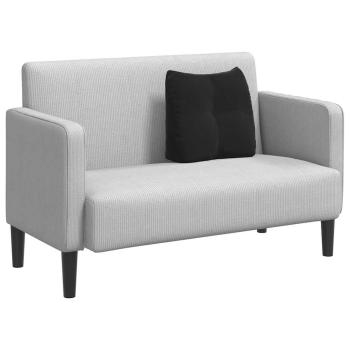 Rücken Kissen Schwarz 45 x 24 x 50 cm Samt