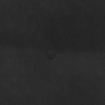 Rücken Kissen Schwarz 60 x 24 x 50 cm Samt