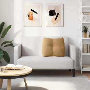 Rücken Kissen Braun 60 x 24 x 50 cm Samt