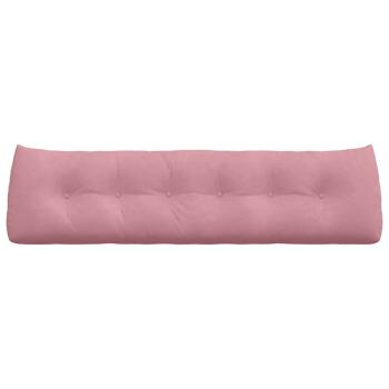Rücken Kissen Rosa 180 x 24 x 50 cm Samt