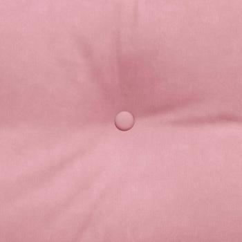 Rücken Kissen Rosa 180 x 24 x 50 cm Samt