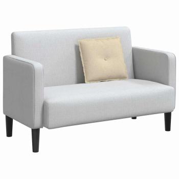 Rücken Kissen Creme 50 x 19 x 45 cm Stoff