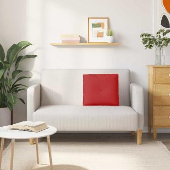 Rücken Kissen Rot 50 x 19 x 45 cm Stoff