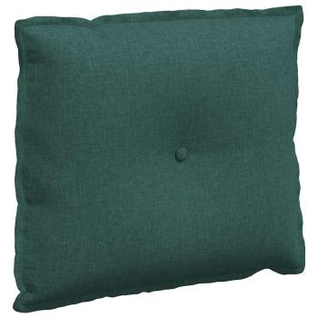 Rücken Kissen Dunkelgrün 60 x 19 x 50 cm Stoff