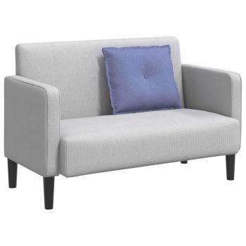 Rücken Kissen Jeans blau 60 x 19 x 50 cm Stoff