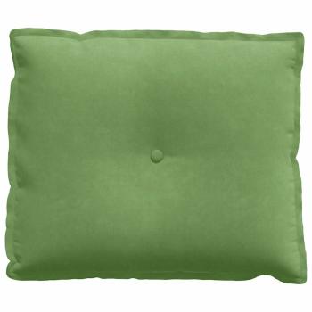 Rücken Kissen Hellgrün 60 x 50 cm Cordstoff