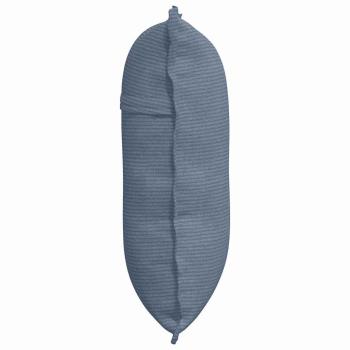 Rücken Kissen Blau 60 x 50 cm Cordstoff