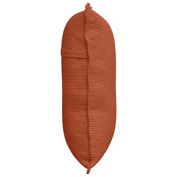Rücken Kissen Rot-Orange 60 x 50 cm Cordstoff