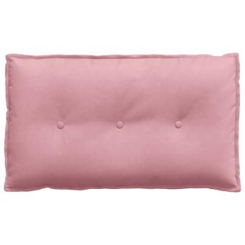 Rücken Kissen Rosa 80 x 50 cm Cordstoff