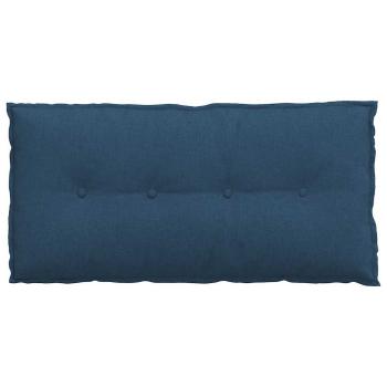 Rücken Kissen Blau 100 x 19 x 50 cm Stoff