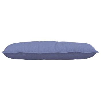 Rücken Kissen Jeans blau 100 x 19 x 50 cm Stoff