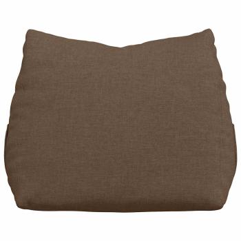 Rücken Kissen Braun 45 x 20 x 35 cm Stoff