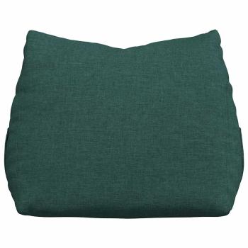 Rücken Kissen Dunkelgrün 45 x 20 x 35 cm Stoff