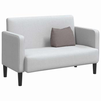 Rücken Kissen Taupe 45 x 20 x 35 cm Stoff