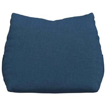 Rücken Kissen Blau 45 x 20 x 35 cm Stoff
