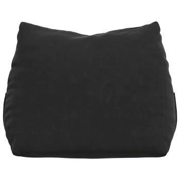 Rücken Kissen Schwarz 45 x 20 x 35 cm Cordstoff