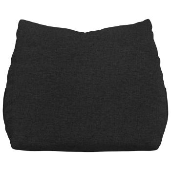 Rücken Kissen Schwarz 60 x 20 x 50 cm Stoff