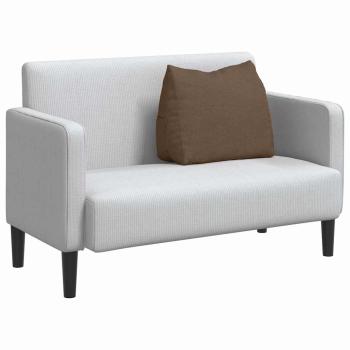 Rücken Kissen Braun 60 x 20 x 50 cm Stoff