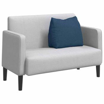 Rücken Kissen Blau 60 x 20 x 50 cm Stoff