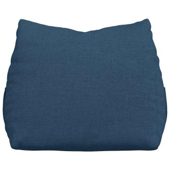 Rücken Kissen Blau 60 x 20 x 50 cm Stoff