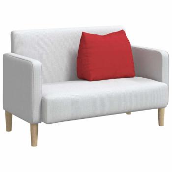 Rücken Kissen Rot 60 x 20 x 50 cm Stoff