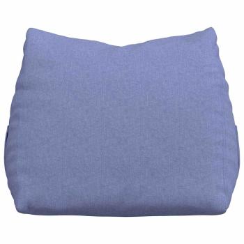 Rücken Kissen Jeans blau 60 x 20 x 50 cm Stoff