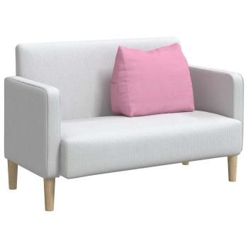 Rückenkissen Rosa 60 x 20 x 50 cm Stoff