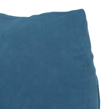 Rücken Kissen Blau 60 x 20 x 50 cm Cordstoff