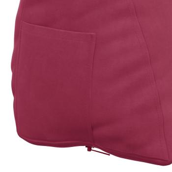 Rücken Kissen Weinrot 60 x 20 x 50 cm Cordstoff