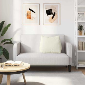 Rücken Kissen Creme 60 x 20 x 50 cm Cordstoff