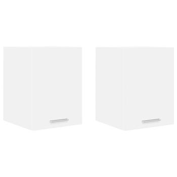 Hängeschrank Riga 2 pcs Weiß 30 x 31 x 40 cm Holzwerkstoff
