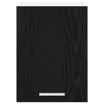 Hängeschrank Riga 2 pcs Schwarze Eiche und Weiß 30 x 31 x 40 cm