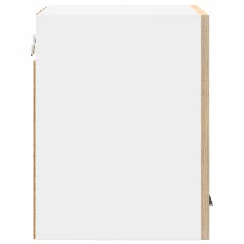 Hängeschrank mit Tür Riga Sonoma-Eiche und Weiß 30 x 31 x 40 cm