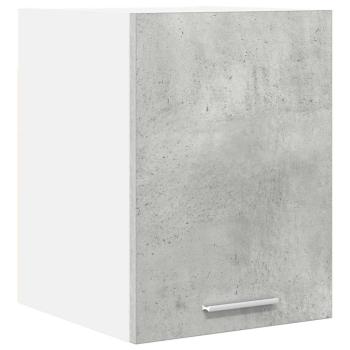 Hängeschrank mit Regal Riga Betongrau und Weiß 30 x 31 x 40 cm