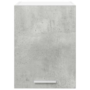 Hängeschrank mit Regal Riga Betongrau und Weiß 30 x 31 x 40 cm