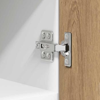 Hängeschrank Riga 2 pcs Artisan-Eiche und Weiß 30 x 31 x 40 cm