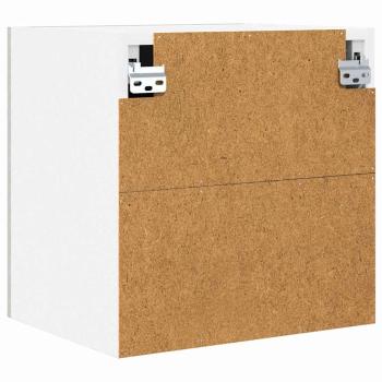 Hängeschrank Riga 2 pcs Betongrau und Weiß 40 x 31 x 40 cm