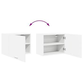 Hängeschrank Riga 2 pcs Weiß 50 x 31 x 40 cm Holzwerkstoff