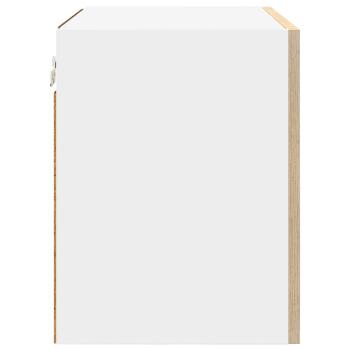 Hängeschrank Riga 2 pcs Sonoma-Eiche und Weiß 50 x 31 x 40 cm